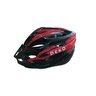 Capacete Com Sinalizador Led Ciclismo Mtb Vermelho Preto Deko:Vermelho/G - 4