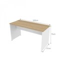 Ver imagem 3 de Escrivaninha Mesa Escritório 100cmx47cm 15mm