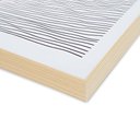 Ver imagem 2 de Quadro Decorativo Formas Geométricas Bauhaus com Moldura Filete