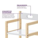 Ver imagem 6 de Conjunto Infantil com Escrivaninha e Cadeira Evolutiva Wave Casatema MadeiraOriginals