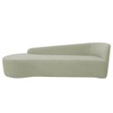 Ver imagem 6 de Kit Divã Recamier Orgânico França 250cm Lado Esquerdo e 2 Poltronas Amore Bouclé