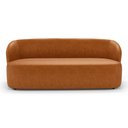 Ver imagem 3 de Sofá Orgânico Living Leez 170cm 02 Lugares Couríssimo Caramelo - Desk Design