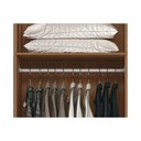 Ver imagem 5 de Guarda Roupa Casal 8 Portas e 6 Gavetas C/ Espelho Master 8.6 Jatoba/areia - Santos Andirá