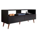 Ver imagem 3 de Rack Bancada para Tv até 55 Polegadas 136cm Sienna Preto