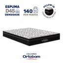 Ver imagem 2 de Colchão de Espuma D45 Ortobom Airtech Ortopillow 150 Casal 138cm