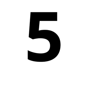 Numero Chapa 60mm Acm Preto Comfortdoor