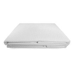 Colcha Casal 100% Algodão Piquet Gênova Teka Várias Cores - Branco - 2