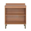 Ver imagem 5 de Gabinete para Banheiro 80cm com Tampo 2 Portas Macadâmia