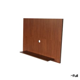 Painel de Parede Simples Tv Suspenso Prateleira/nicho Cinamomo - 5