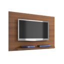 Ver imagem 2 de Painel de Parede Simples Tv Suspenso Prateleira/nicho Cinamomo
