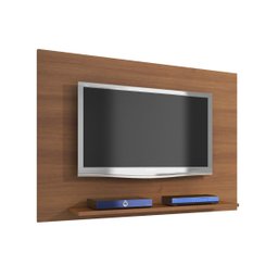Painel de Parede Simples Tv Suspenso Prateleira/nicho Cinamomo - 2