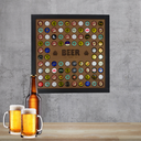 Ver imagem 2 de Porta Tampinha Cerveja Tampa Garrafa Decoração Mdf