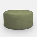 Ver imagem 4 de Puff Mezza Central Redondo Decorativo para Sala Orgânico Confortável e Reforçado Bouclé