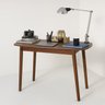 Escrivaninha 120cm Pés Madeira Maciça Filó CabeCasa MadeiraOriginals - 1