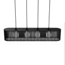 Ver imagem 2 de Luminária Pendente Centauro Modelo Ripado -:preta