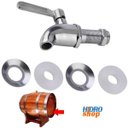 Ver imagem 3 de Torneira Inox para Barril Chops Cerveja Bebedouros - Tor52741