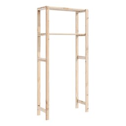 Armário C/ Suporte Duplo Armazenamento de Parede Pinus Technox Marron - 5