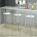 Ver imagem 2 de Conjunto 3 Banquetas Altas 3 Arames Branco