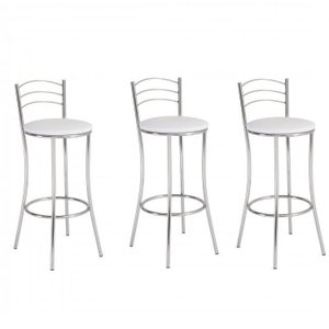 Conjunto 3 Banquetas Altas 3 Arames