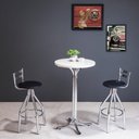 Ver imagem 2 de Conjunto 2 Banquetas Alta 54 Preto