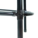 Ver imagem 2 de Kit 2 Banquetas Baixa de Cozinha Encosto Junco