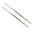 Ver imagem 1 de 2 Espeto Espada Inox 50cm Cabo Revestido Alumínio Churrasco