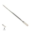 Ver imagem 3 de 2 Espeto Espada Inox 50cm Cabo Revestido Alumínio Churrasco