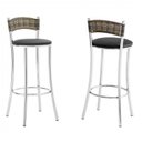 Ver imagem 1 de Conjunto 2 Banquetas Alta 47 Preto