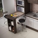 Ver imagem 2 de Conjunto 2 Banquetas Alta 47 Preto