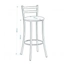 Ver imagem 3 de Conjunto 2 Banquetas Altas 