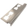 Perfil Quadrado, Aço Inox 304, Brilho - 10 X 12 X 900 Mm - 1