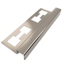 Ver imagem 1 de Perfil Quadrado, Aço Inox 304, Brilho - 10 X 12 X 900 Mm