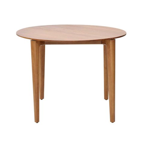 Mesa Jantar Redonda Madeira Maciça Apartamento 100cm