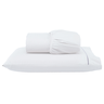 Jogo de Lençol Cama Solteiro 200 Fios Algodão 3 Peças Ponto Palito Anti-pilling com Toque Suave Prem - 1