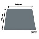 Ver imagem 2 de Mesa Bistrô Beta 112,50 Cm (alt) Disco Redondo Tampo Mdp Quadrado 80 Cm (larg) X 2,50 Cm (alt)