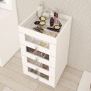 Ver imagem 3 de Gaveteiro Para Quarto 4 Gavetas PE2009 Branco - Tecno Mobili