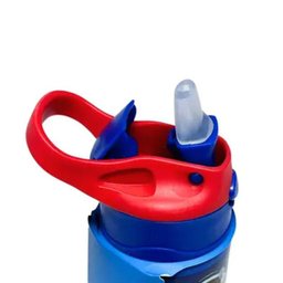 Garrafa de Água em Aço 500ml Hot Wheels Gf56176hw Azul - Maxlog - 2