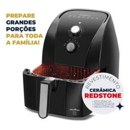 Fritadeira Britânia Bfr50 Redstone - 220v Preta - Fritura Saudável com Estilo e Eficiência - 4