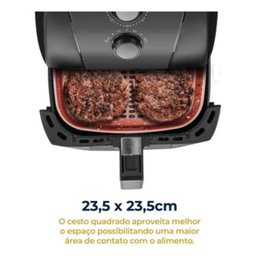 Fritadeira Britânia Bfr50 Redstone - 220v Preta - Fritura Saudável com Estilo e Eficiência - 5
