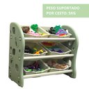 Ver imagem 5 de Prateleira Estante Organizadora Cesto Removivel Importway