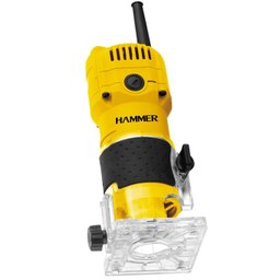 Tupia Manual Laminados 06mm C/ Guia Reta 710w Tm-710 Hammer - 3