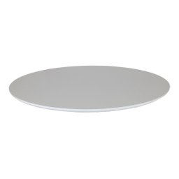 Tampo 90cm Redondo Madeira Mdf Mesa Moderna Resistente - 1