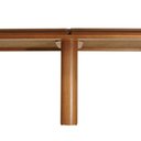 Ver imagem 7 de Mesa de Jantar Celebra 14 Lugares Retangular Tampo Duplo MDF Cinamomo 330x135cm Amêndoa Decorise