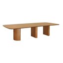Ver imagem 1 de Mesa de Jantar Celebra 14 Lugares Retangular Tampo Duplo MDF Cinamomo 330x135cm Amêndoa Decorise