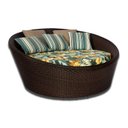Ver imagem 2 de Chaise Lívia em Alumínio com Almofadas Impermeáveis para Área, Sala, Edícula, Piscina, Jardim - Pret