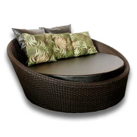 Chaise Lívia em Alumínio com Almofadas Impermeáveis para Área, Sala, Edícula, Piscina, Jardim - Pret