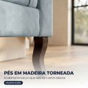 Ver imagem 6 de Recamier Puff 195 cm Celine Bouclê B05 - D'Rossi