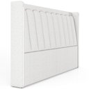 Ver imagem 7 de Cabeceira Cama Box Queen Estofada com LED 160cm Moan P05 Bouclê Cru - Lyam Decor