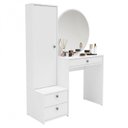 Ver imagem 7 de Penteadeira 1 Porta 3 Gavetas Miami