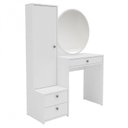 Ver imagem 2 de Penteadeira 1 Porta 3 Gavetas Miami